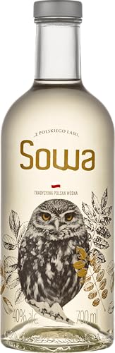 1 Flasche Debowa Sowa Golden Oak a 0,7l 40% Vol. Premium Vodka limitiert (Eule) von doktor