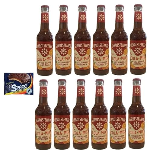 12 Flaschen Gerolsteiner Cola Mix (Cola+Orange) a 0,33 L inkl. MEHRWEGPFAND + Space Keks gratis a 45 g Von Onlineshop Bormann von doktor