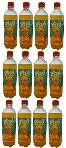 12 Flaschen Pipi Orangen Limonade a 0,5 L inkl. EINWEGPFAND von doktor
