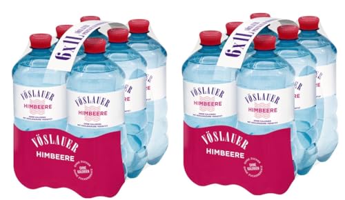 12 Flaschen Vöslauer Flavour Himbeere a 1 Liter inkl. EINWEGPFAND von doktor
