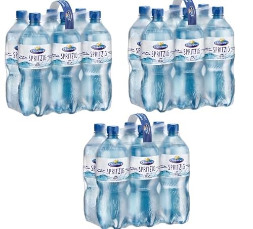 18 Flaschen Christinen Mineralwasser a 1000ml Classic mit Kohlensäure inclusive EINWEG Pfand von doktor