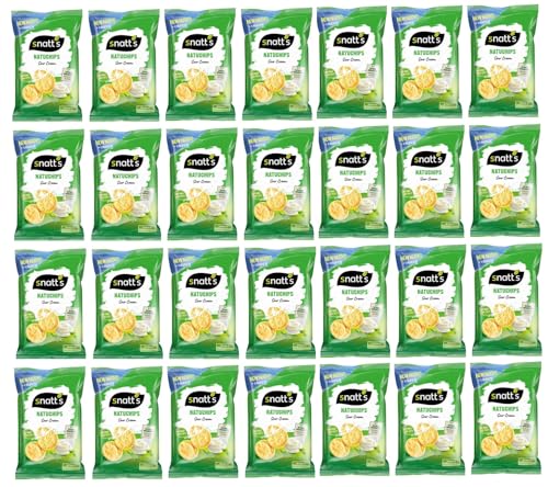 28 Tüten Snatts Natuchips Sour Cream a 23 g + Space Keks gratis a 45 g von Onlineshop Bormann von doktor