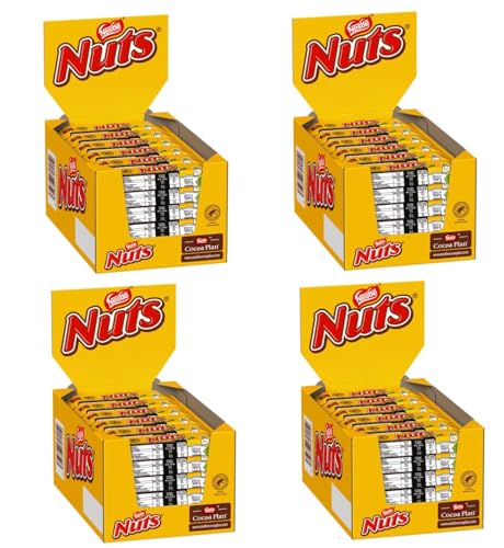 4 Boxen Nuts Haselnuss 24 Riegel a 42 g 4 boxen a 24 Riegel von doktor