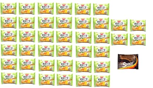 40 x Nissin Demae Ramen Chicken a 100g + Space Riegel 45g von Onlineshop Bormann von doktor