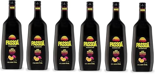 6 Flaschen Passoa Passionsfruucht a 1000ml 17% Vol. 6 Flaschen Passoa Passionsfruucht a 1000ml 17% Vol. von doktor