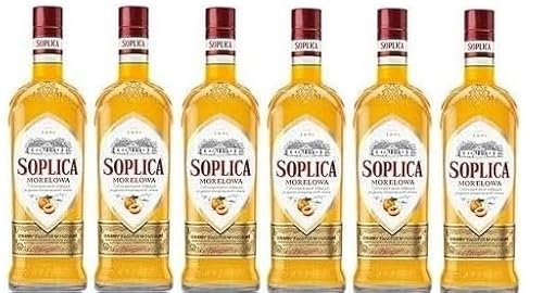 6 Flaschen Soplica Aprikose a 500ml 28% Vol. Soplica Morelowa von doktor