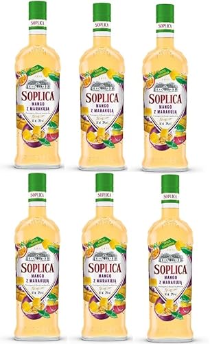6 Flaschen Soplica Mango Z Marakuja a 500ml 28% Vol. von doktor