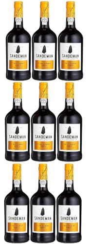 9 Flaschen Sandeman Porto Tawny a 0,75 L 19,5% vol. von doktor