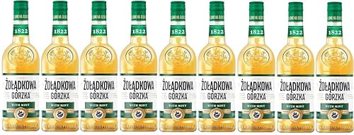 9 Flaschen Zoladkowa Gorzka Wodka mit Minze 30% Vol. Polnischer Vodka a 0,5L Gorzka with Mint 9 Flaschen Zoladkowa Gorzka Wodka mit Minze 30% Vol. Polnischer Vodka a 0,5L Gorzka with Mint von doktor