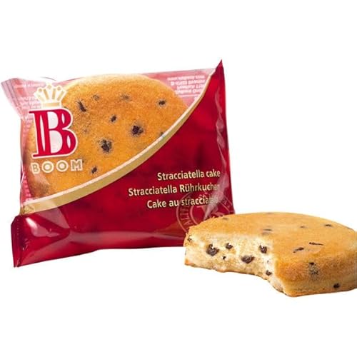 BOOM Stracciatella Rührkuchen, 24er Pack (24 x 75g) von doktor