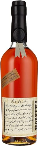 Booker Bourbon Whisky, vollmundig, komplex mit kräftigem Geschmack, 62,75% Vol, 1 x 0,7l von doktor