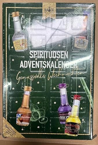 Dr. Rauch Spirituosen Adventskalender a 0,02 L 25-44% vol aus 12 Sorten Advent von doktor