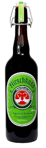 Hirschkuss feinherber Kräuterlikör a 0,7l in der Bügelflasche 38% Vol. von Sattie