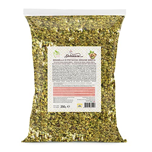 Dolcincasa.com Chopped Grained Pistachios Origin Greece Ideal Pastry Cakes Gluten Free Suitable for Domestic and Professional use 250gr Dolcincasa.com Chopped Grained Pistachios Origin Greece Ideal Pastry Cakes Gluten Free Suitable for Domestic and Professional use 250gr von Dolcincasa.com