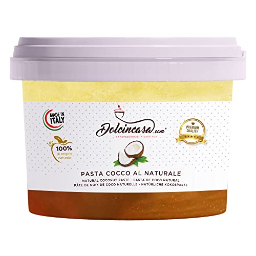 Kokosnusspaste Halbfertige cremige Textur für Desserts Eiscreme Gebäck Glutenfrei Lecker und vielseitig 200gr Kokosnusspaste Halbfertige cremige Textur für Desserts Eiscreme Gebäck Glutenfrei Lecker und vielseitig 200gr von Dolcincasa.com
