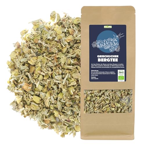 dreikraut Griechischer Bergtee, Bio | 80 g | Traditioneller Anbau am Olymp | Sideritis scardica/raeseri dreikraut Griechischer Bergtee, Bio | 80 g | Traditioneller Anbau am Olymp | Sideritis scardica/raeseri von dreikraut