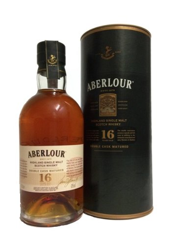 Aberlour 16 years old | Speyside Single Malt Scotch Whisky | 0,7l. Flasche in Tube von Drexler