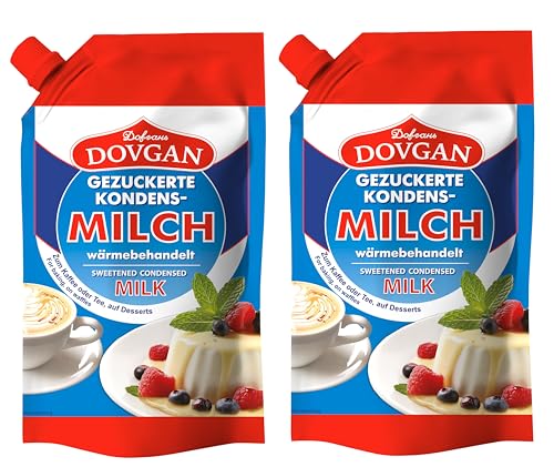 2er Pack DOVGAN gezuckerte Kondensmilch in Doypack 2x 300 g 2er Pack DOVGAN gezuckerte Kondensmilch in Doypack 2x 300 g von drezhaukar
