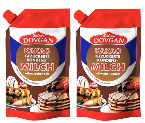 2er Pack DOVGAN gezuckerte Kondensmilch mit Kakao in Doypack 2x 300g 2er Pack DOVGAN gezuckerte Kondensmilch mit Kakao in Doypack 2x 300g von drezhaukar