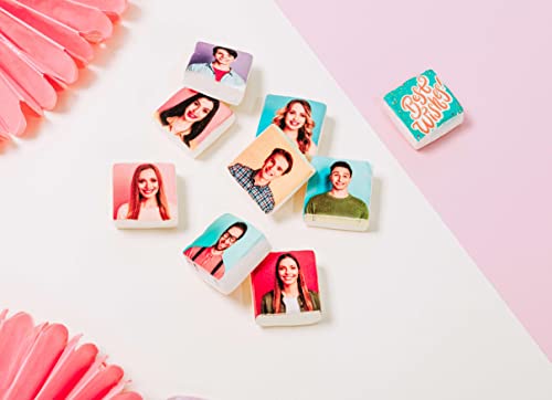 Marshmallows personalisierbar, 9x Marshmallow mit Foto, Süßigkeiten bedrucken, süßes Geschenk, für Geburtstag, Hochzeit Marshmallows personalisierbar, 9x Marshmallow mit Foto, Süßigkeiten bedrucken, süßes Geschenk, für Geburtstag, Hochzeit von druckess