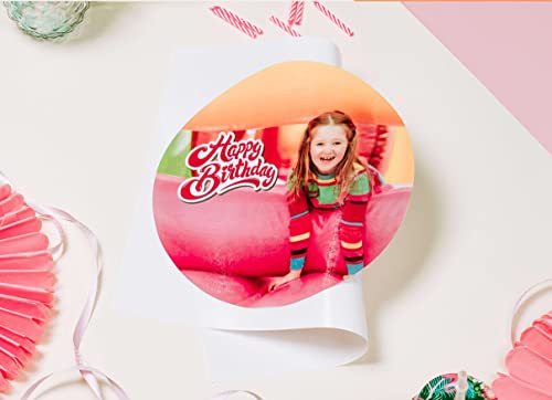 XL PREMIUM Fondant Tortenaufleger mit eigenem Foto Essbares Tortenbild Ein Zuckerbild für Geburtstag uvm. Rund Ø 26 cm XL PREMIUM Fondant Tortenaufleger mit eigenem Foto Essbares Tortenbild Ein Zuckerbild für Geburtstag uvm. Rund Ø 26 cm von druckess