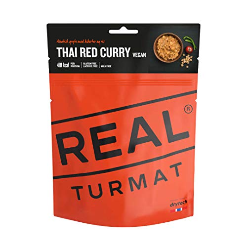 Drytech Real Turmat Thai Curry Rot Trekking Mahlzeit Outdoor Essen Ration Nahrung Vegan Drytech Real Turmat Thai Curry Rot Trekking Mahlzeit Outdoor Essen Ration Nahrung Vegan von Drytech