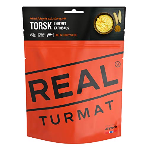 drytech - Real Turmat Fertiggerichte - Expeditionsnahrung - 10 Verschiedene Sorten, Real Turmat Gerichte:Kabeljau in Currysauce drytech - Real Turmat Fertiggerichte - Expeditionsnahrung - 10 Verschiedene Sorten, Real Turmat Gerichte:Kabeljau in Currysauce von Drytech