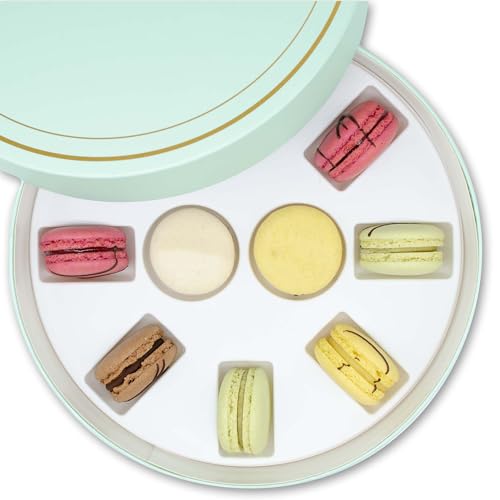 premium französische Macarons - kleine Geschenkbox (Vegan Mix) von duSucre Macarons