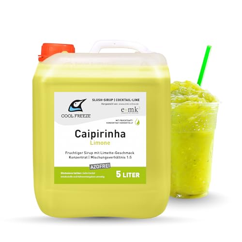 CAIPIRINHA SLUSH-SIRUP LIMONE COCKTAILLINE 5L ALKOHOLFREI AZOFREI KONZENTRAT PROFI KANISTER CAIPIRINHA SLUSH-SIRUP LIMONE COCKTAILLINE 5L ALKOHOLFREI AZOFREI KONZENTRAT PROFI KANISTER von e=mk² EINKAUFEN MIT KÖPFCHEN