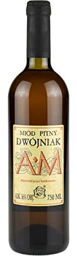 AM – Dwójniak-Honig | 250 ml | 16% Alkohol Metwein | Polnische Produktion | Geschenkidee | 18+ | Keramik (Glas) von eHonigwein.de Premium Quality