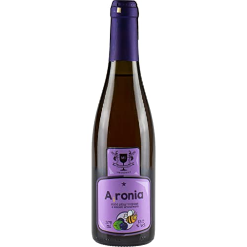 AiRONIA Trójniak Honig (Aronia-Met Drittel) 0,375L | Met Honigwein Metwein Honigmet | 750 ml | 13.5% Alkohol | Imbiorowicz | Geschenkidee | 18+ von eHonigwein.de Premium Quality