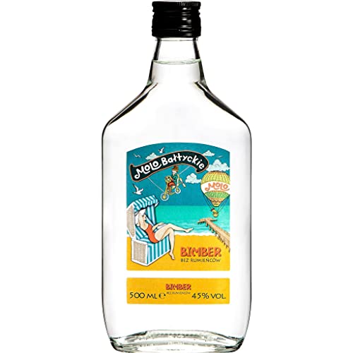 Bimber Bez Rumieńców Molo Bałtyckie 500 ml | Rum |500 ml | 45% Alkohol | Mundivie | Geschenkidee | 18+ von eHonigwein.de Premium Quality