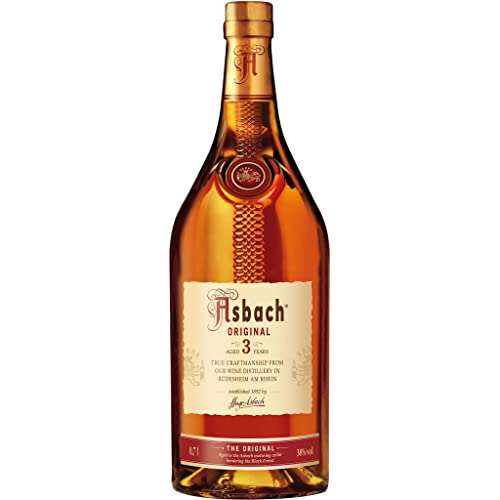 Brandy Asbach Original 3 Y.O. 700 ml | Brandy |700 ml | 38% Alkohol | Asbach | Geschenkidee | 18+ von eHonigwein.de Premium Quality