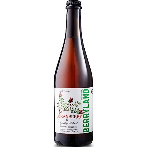 Cranberry Sparkling Mead 2019 Vintage 0,75L - Ukrainischer Met von eHonigwein.de Premium Quality