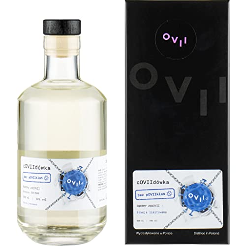 Destylat cOVIIdówka bez pOVIIkłań 500 ml w kartonie | Vodka |500 ml | 40% Alkohol | Drake Distillery | Geschenkidee | 18+ von eHonigwein.de Premium Quality