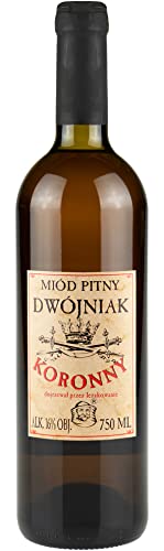 Koronny-Dwójniak-Honig | 250 ml | 16% Alkohol Metwein | Polnische Produktion | Geschenkidee | 18+ | Keramik… (Glas) von eHonigwein.de Premium Quality