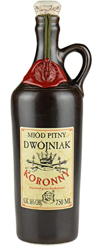 Koronny-Dwójniak-Honig | 750 ml | 16% Alkohol Metwein | Polnische Produktion | Geschenkidee | 18+ | Keramik… (Keramik 750 ml) Koronny-Dwójniak-Honig | 750 ml | 16% Alkohol Metwein | Polnische Produktion | Geschenkidee | 18+ | Keramik… (Keramik 750 ml) von eHonigwein.de Premium Quality