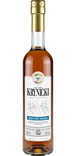 Krynicki Drittel Met Trójniak-Honig | Met Honigwein Metwein Honigmet | 500 ml | 13% Alkohol | Polnische Produktion | Geschenkidee | 18+ von eHonigwein.de Premium Quality