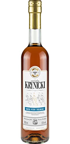 Krynicki Drittel Met Trójniak-Honig | Met Honigwein Metwein Honigmet | 500 ml | 13% Alkohol | Polnische Produktion | Geschenkidee | 18+ Krynicki Drittel Met Trójniak-Honig | Met Honigwein Metwein Honigmet | 500 ml | 13% Alkohol | Polnische Produktion | Geschenkidee | 18+ von eHonigwein.de Premium Quality