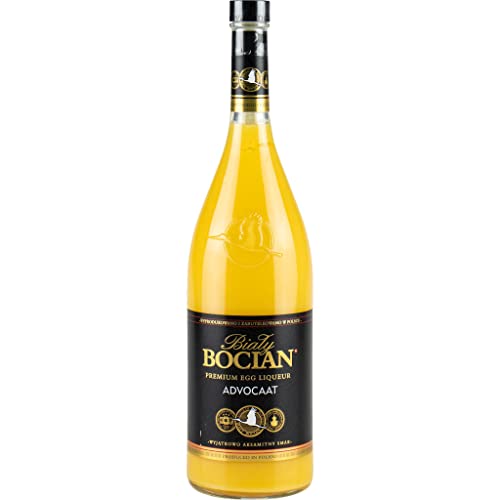 Likier Bialy Bocian Advocaat 0,5L - Advocatlikör | Likör |500 ml | 16% Alkohol | Polmos Bielsko-Biała | Geschenkidee | 18+ von eHonigwein.de Premium Quality