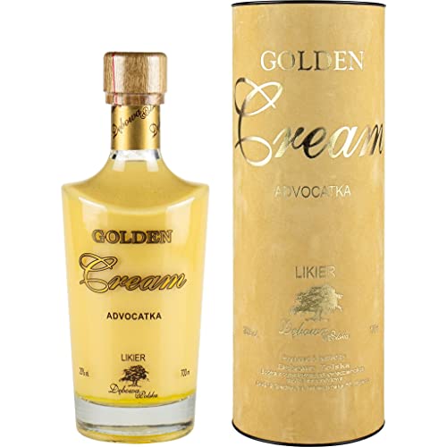 Likier Debowa Polska Golden Cream Advocatka 0,7L - Advocatlikör in der Tube | Likör |700 ml | 20% Alkohol | Dębowa Polska | Geschenkidee | 18+ von eHonigwein.de Premium Quality