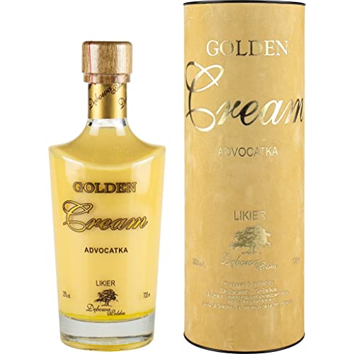 Likier Debowa Polska Golden Cream Advocatka 0,7L - Advocatlikör in der Tube | Likör |700 ml | 20% Alkohol | Dębowa Polska | Geschenkidee | 18+ von eHonigwein.de Premium Quality