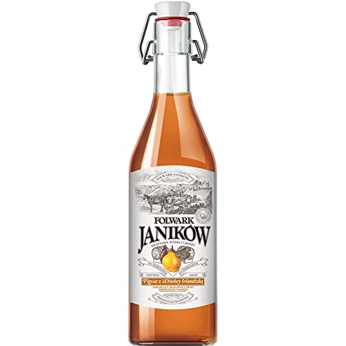 Likier Folwark Janikow Pigwa z Whisky 500 ml | Likör |500 ml | 30% Alkohol | BZK Alco | Geschenkidee | 18+ von eHonigwein.de Premium Quality