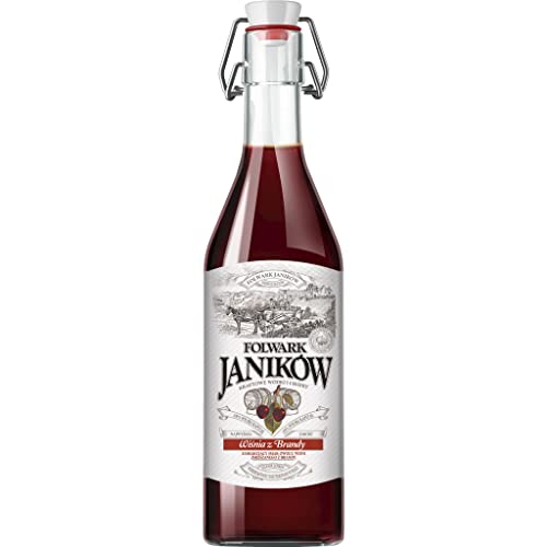 Likier Folwark Janikow Wisnia z Brandy 500 ml | Likör |500 ml | 30% Alkohol | BZK Alco | Geschenkidee | 18+ von eHonigwein.de Premium Quality