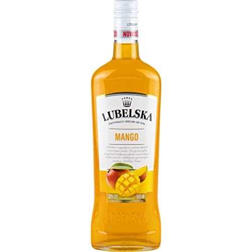 Likier Lubelska Mango 0,5L - Mangolikör | Likör |500 ml | 30% Alkohol | Lubelska | Geschenkidee | 18+ von eHonigwein.de Premium Quality