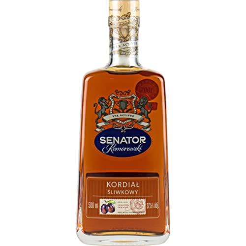 Likier Senator Komorowski Kordial sliwkowy 0,5L - Pflaumenlikör | Likör |500 ml | 37.5% Alkohol | BZK Alco | Geschenkidee | 18+ Likier Senator Komorowski Kordial sliwkowy 0,5L - Pflaumenlikör | Likör |500 ml | 37.5% Alkohol | BZK Alco | Geschenkidee | 18+ von eHonigwein.de Premium Quality