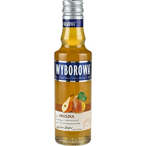 Likier Wyborowa Gruszka 200 ml | Likör |200 ml | 30% Alkohol | Wyborowa | Geschenkidee | 18+ von eHonigwein.de Premium Quality