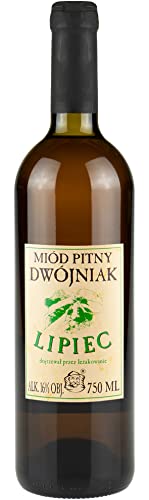 Lipiec-Dwójniak-Honig | 750 ml | 16% Alkohol Metwein | Polnische Produktion | Geschenkidee | 18+ | Keramik (Glas) von eHonigwein.de Premium Quality
