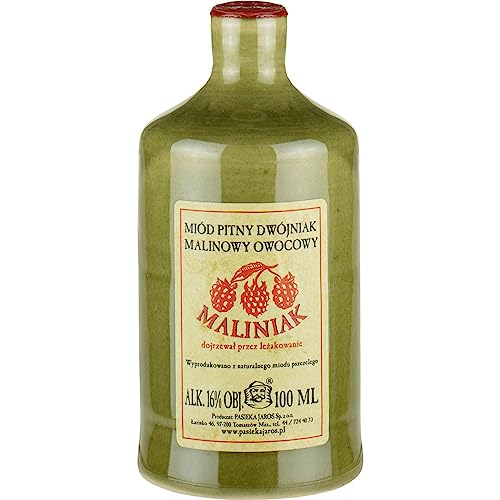 Maliniak-Dwójniak-Honig (Halber) 0,1L im Steinzeuggefäß von eHonigwein.de Premium Quality