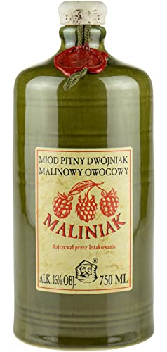 Maliniak Dwojniak met 0.75l | Himbeere Honigwein Maliniak Dwojniak met 0.75l | Himbeere Honigwein von eHonigwein.de Premium Quality